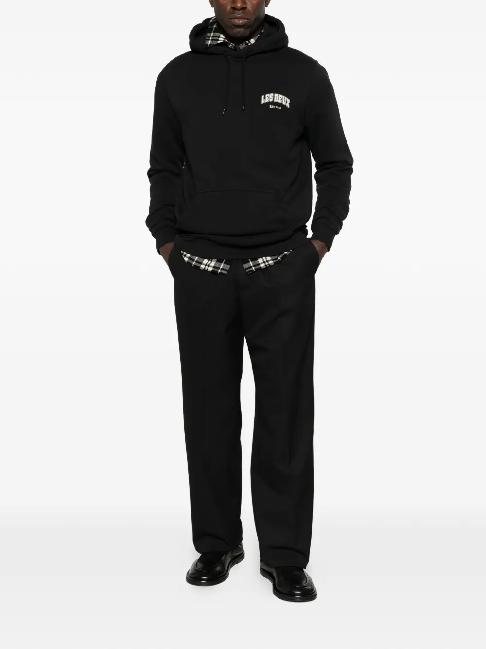 Drôle De Monsieur Broek met trekkoord Zwart