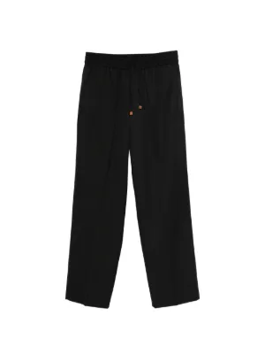 Kiko Kostadinov x Fox Lab Perforated Fleece Jogger | Black