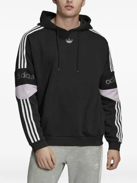 adidas logo-detail hoodie