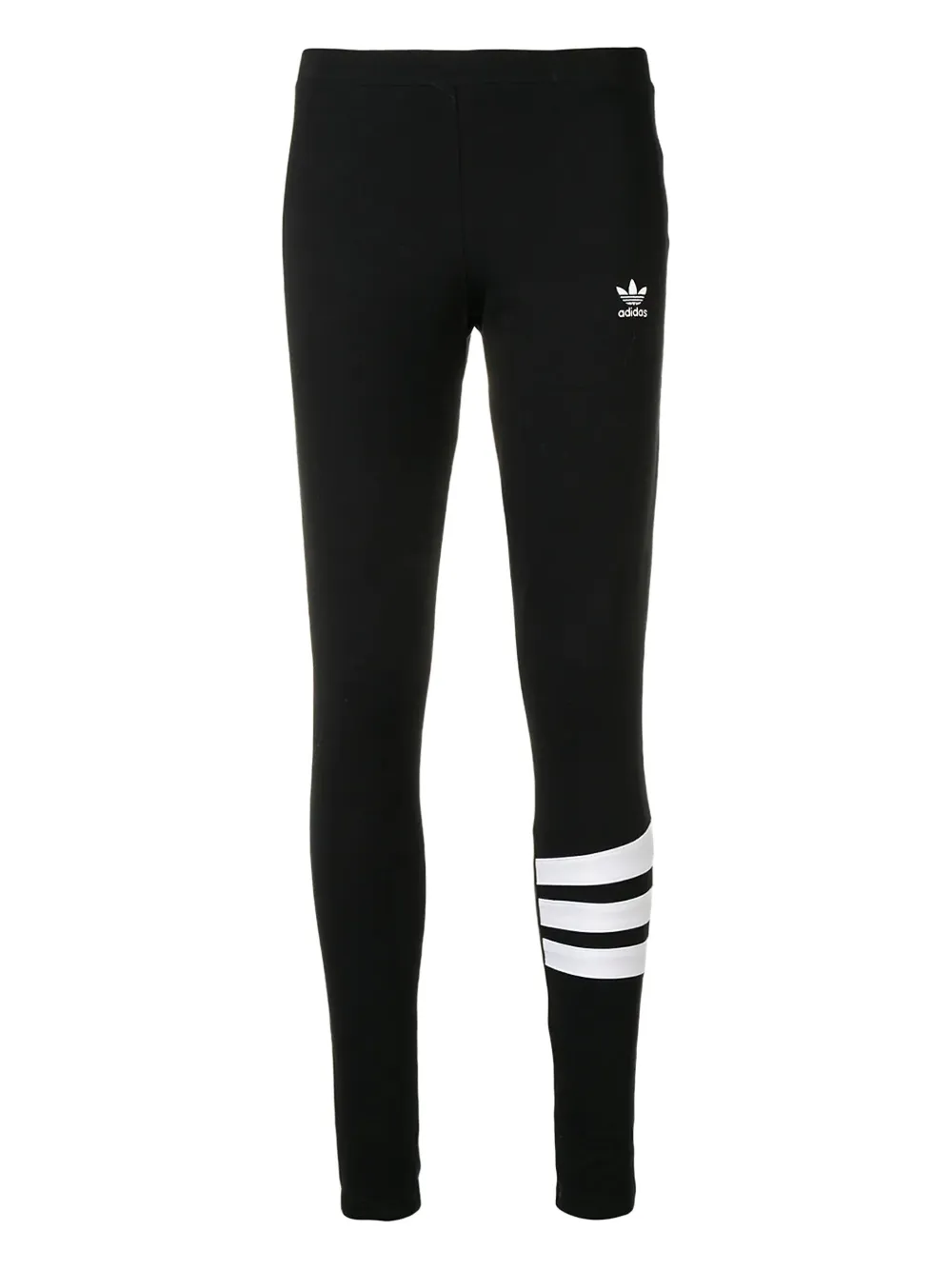 adidas Leggings Originals con righe - Nero