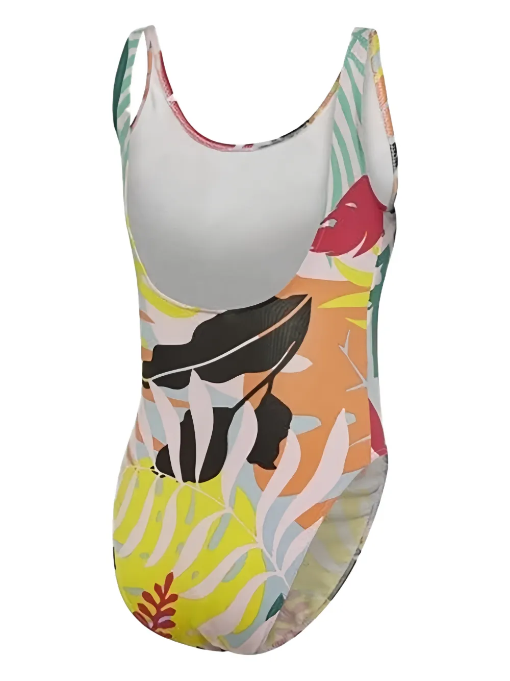 adidas Body met tropische print Wit