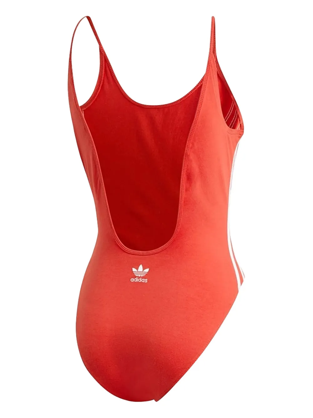 adidas Originals Cotton Bodysuit WMNS "Lush Red White" Rood