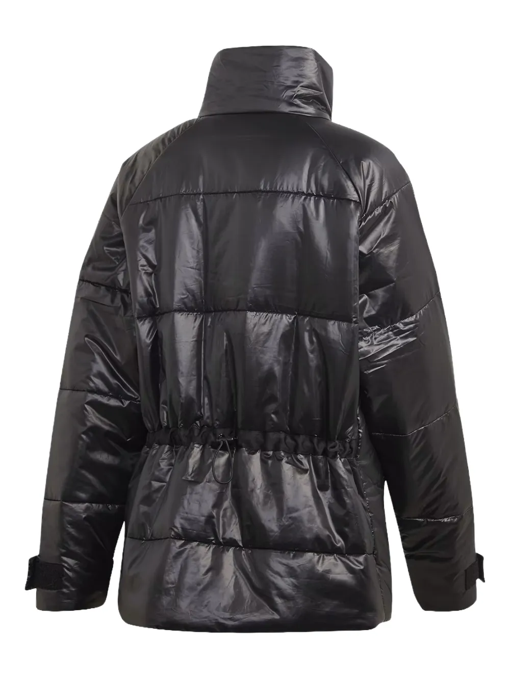  Adidas Glam On Winter Quilted Jacket - Black 