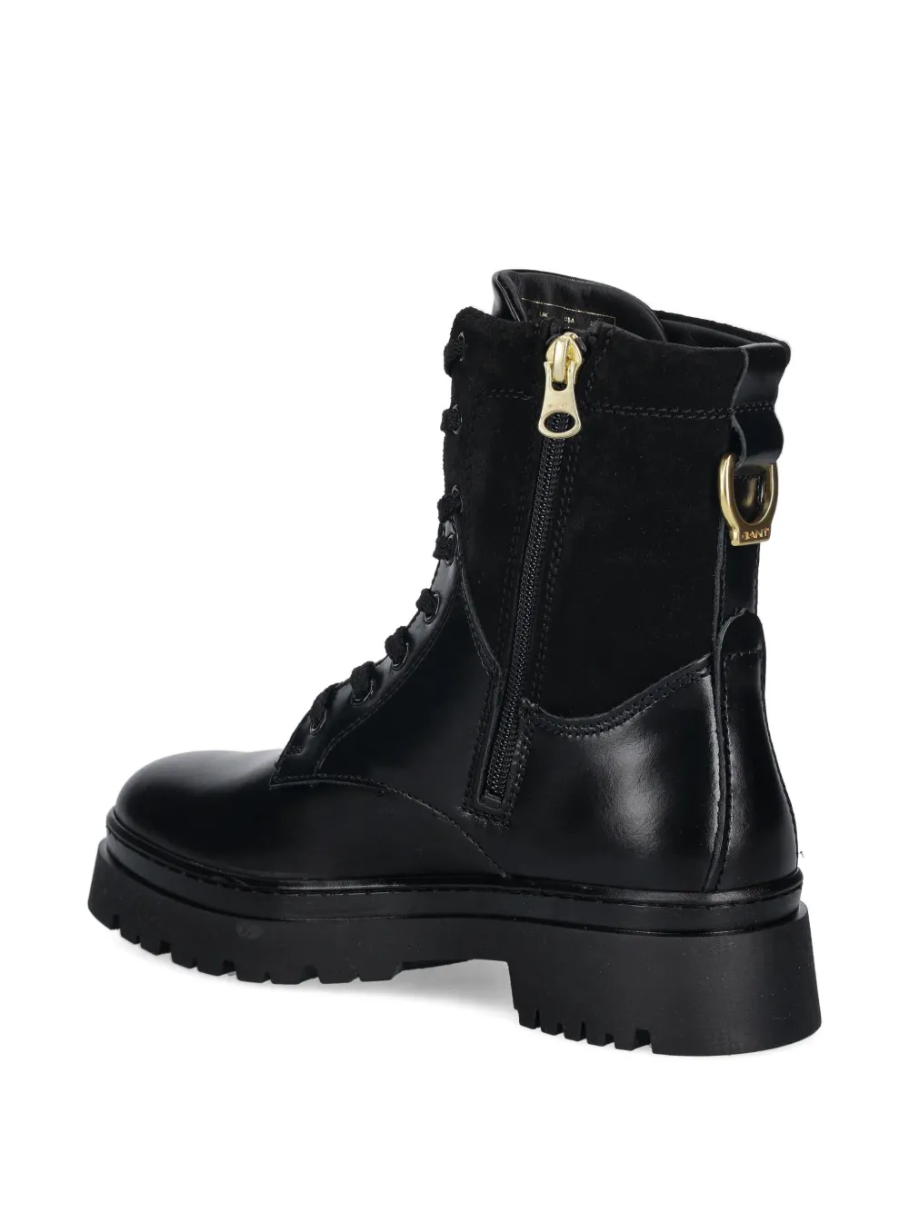 Gant Combat boots met veters Zwart