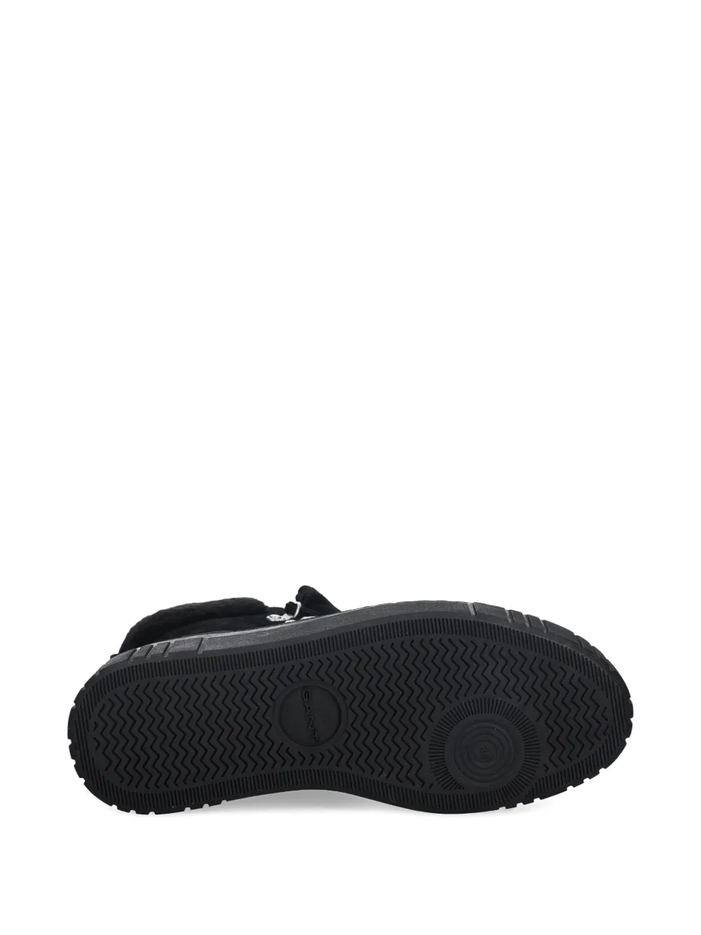 Gant Snowmont enkellaarzen met plateauzool Zwart