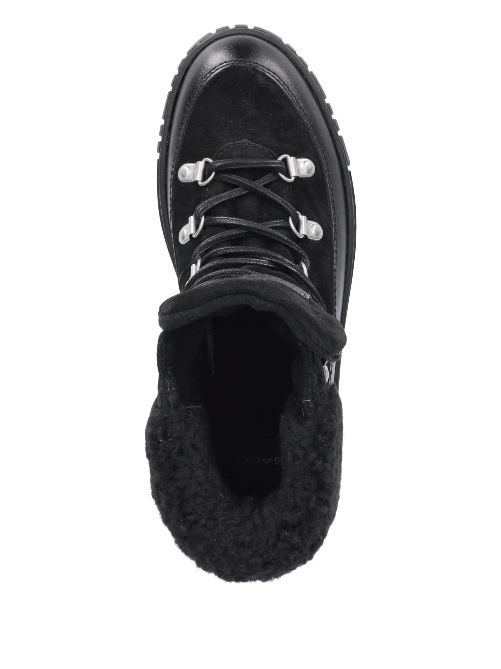 Gant Snowmont enkellaarzen met plateauzool Zwart