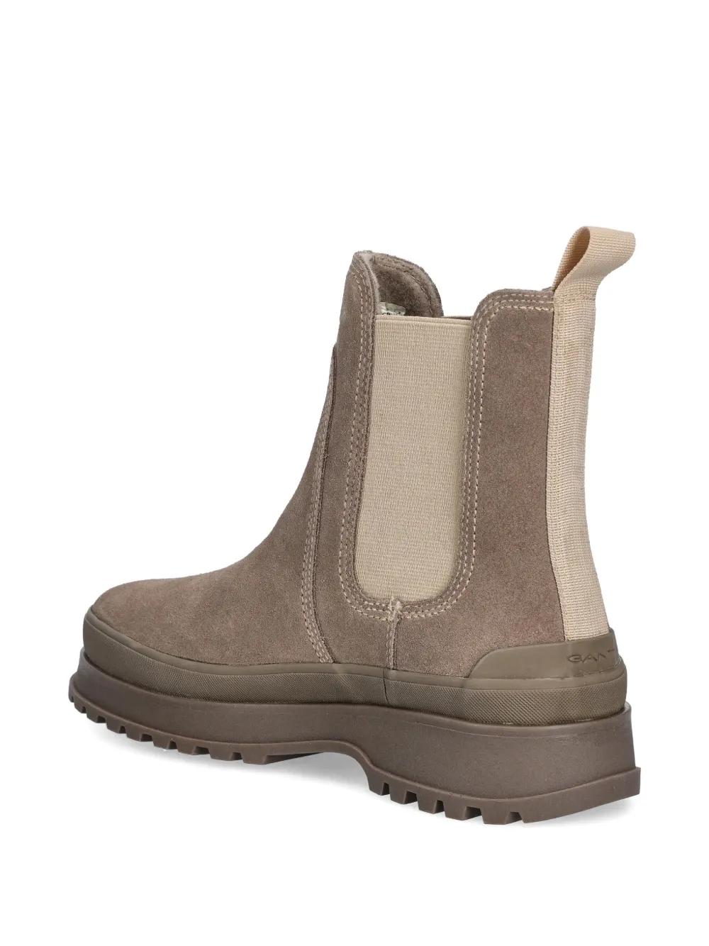 Gant Chelsea laarzen met chunky zool Beige