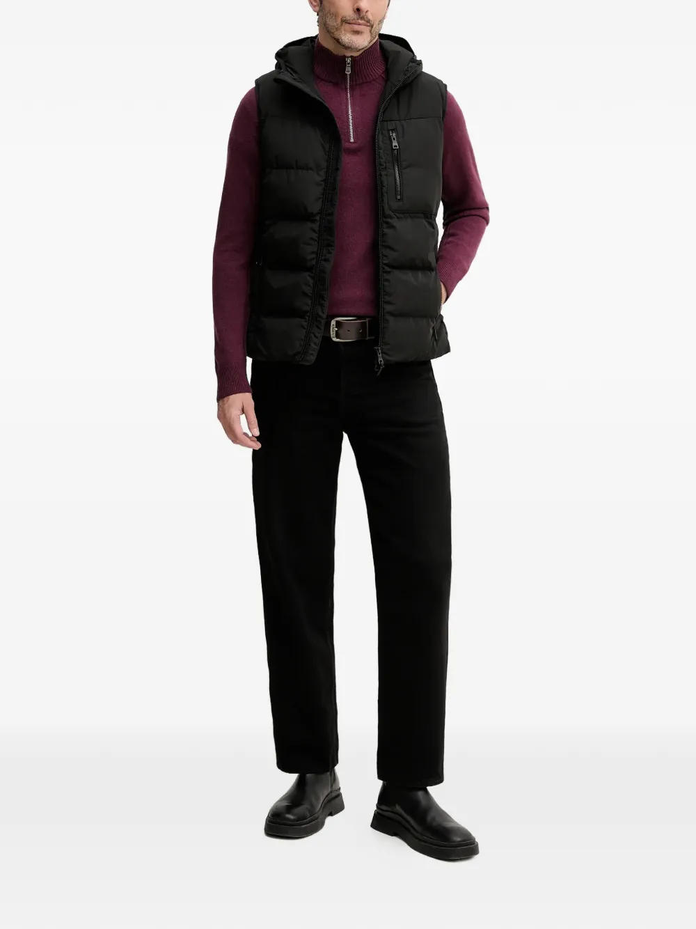 Geox hooded gilet | Waistcoats & Gilets | Image 2
