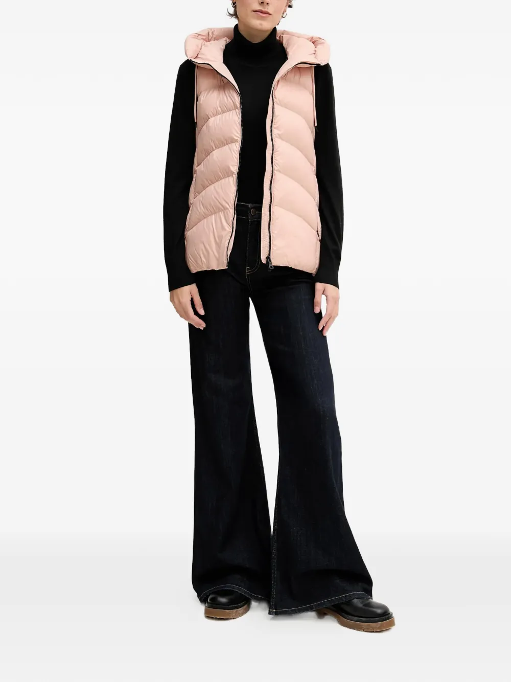 Geox Bodywarmer met capuchon Roze