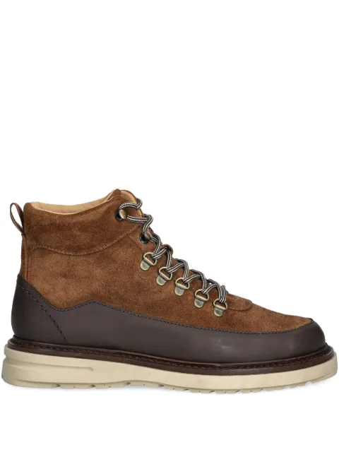 Gant Hillprep lace-up panelled hiking boots