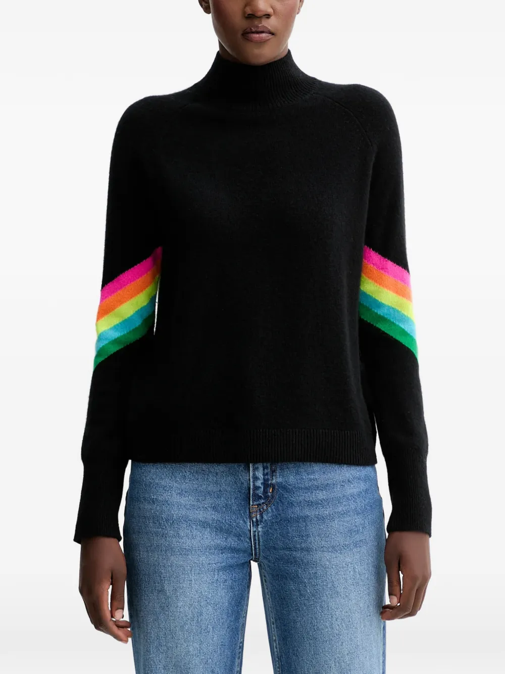 FROM FUTURE Maglione con stampa - Nero