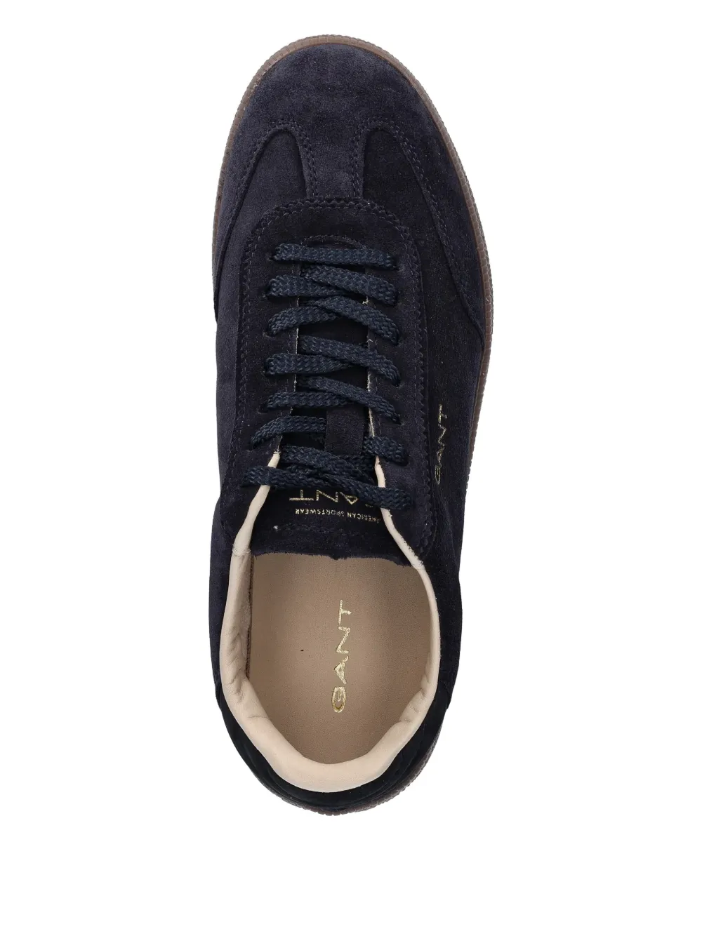 Gant Cuzmo suède sneakers Blauw