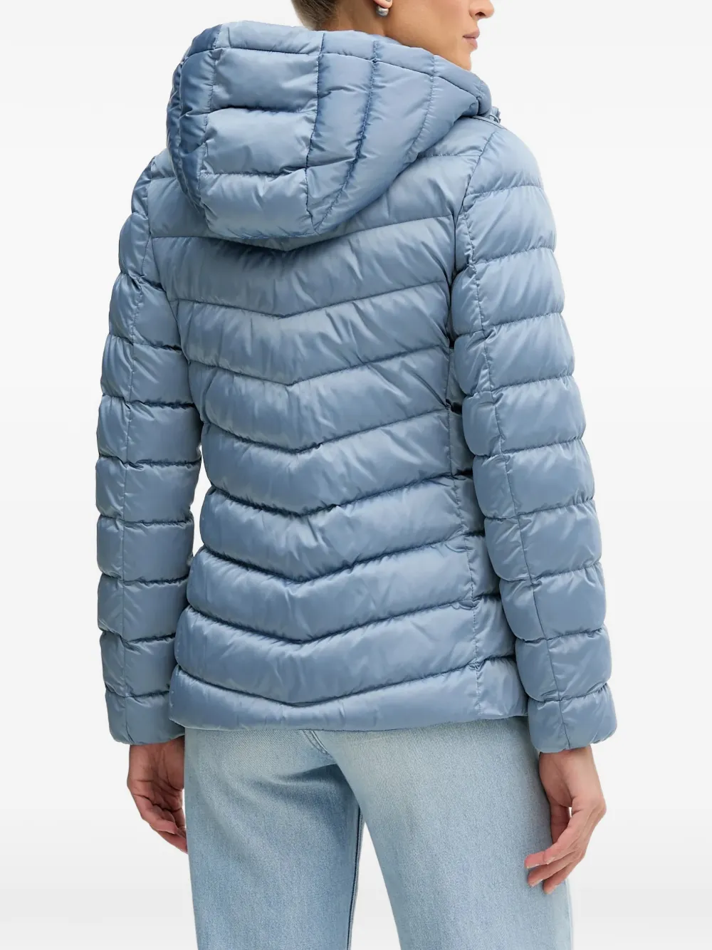  Geox Slim Padded Jacket - Blue 