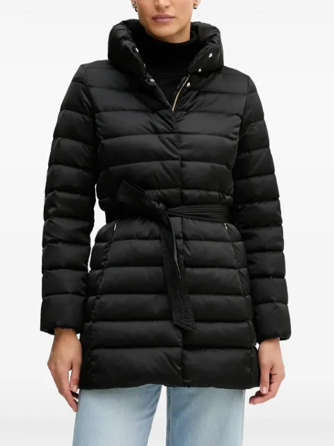 Geox Bettanie belted padded coat