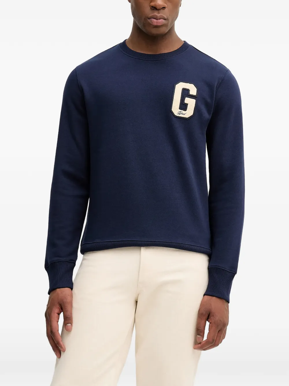 Gant logo sweater | bleu | Image 1