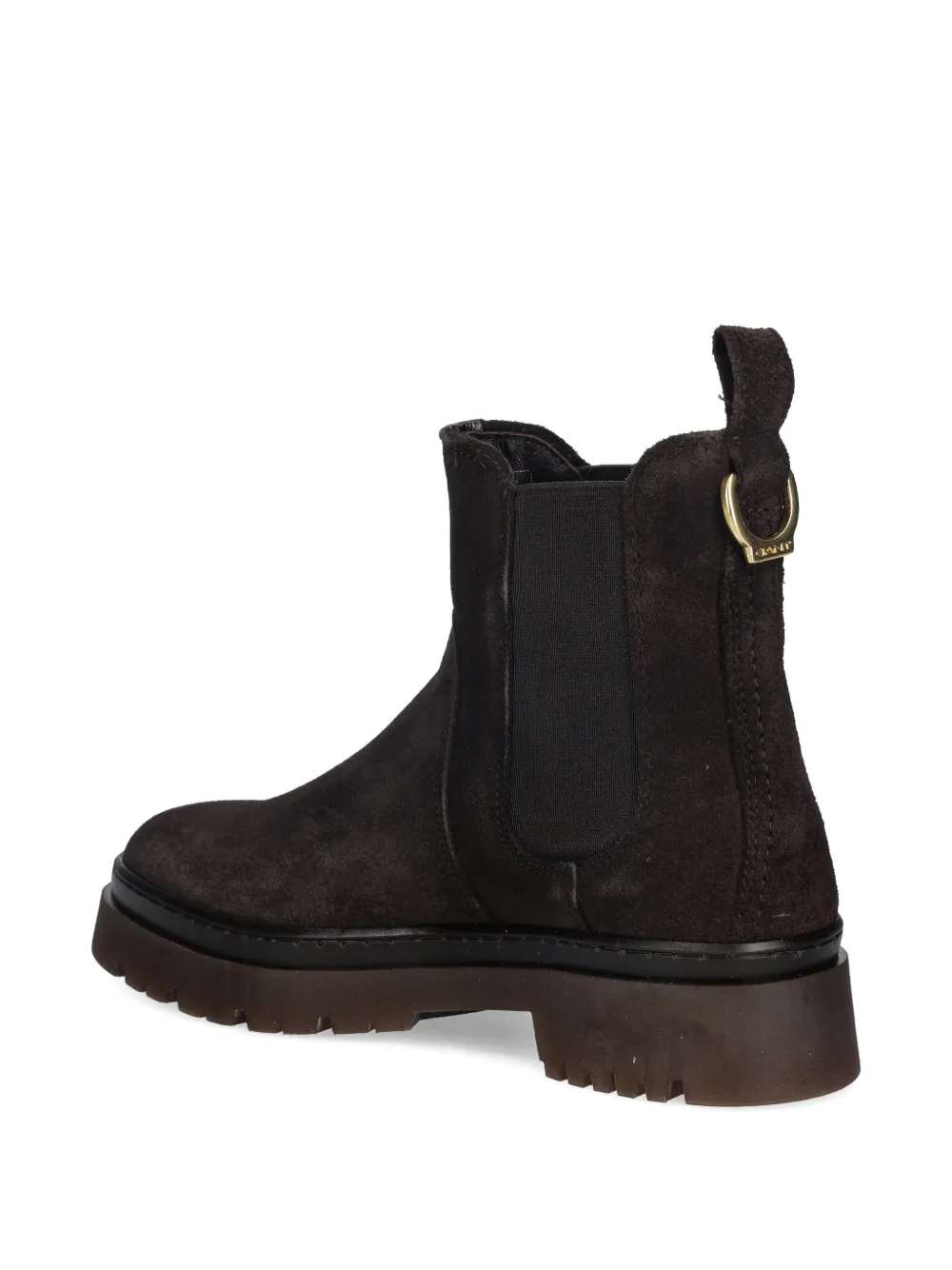 Gant Chelsea laarzen met chunky zool Bruin