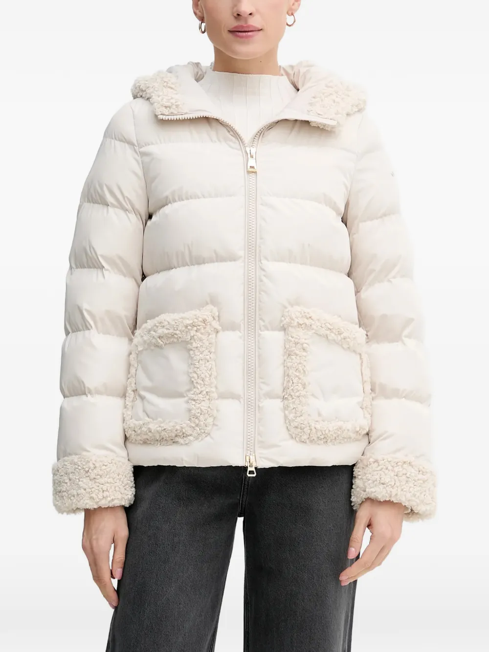 Geox Vilde padded jacket | Neutrals | Image 1