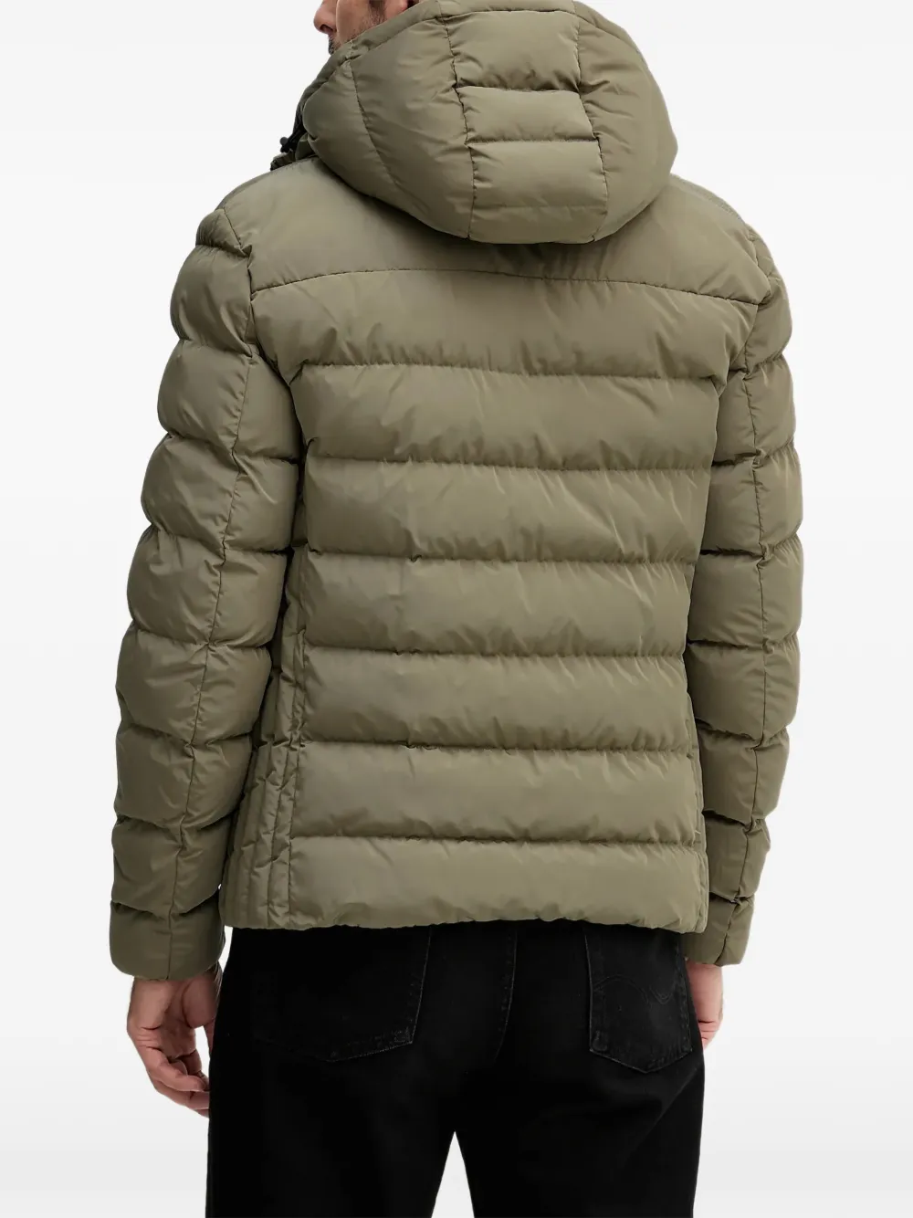 Zip-Pockets Padded Jacket