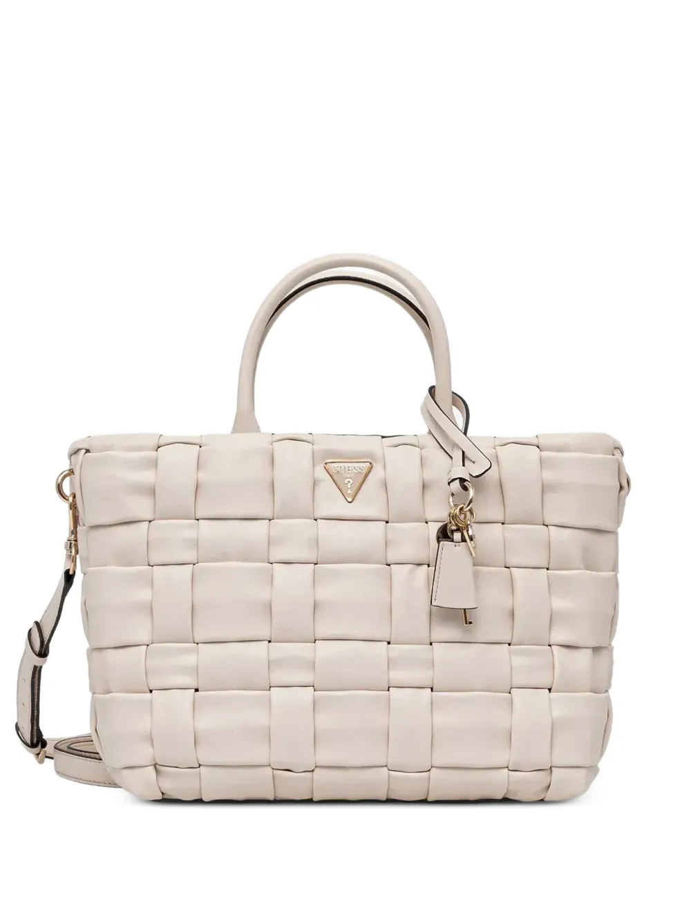 GUESS USA Marion logo-detail tote bag - Toni neutri