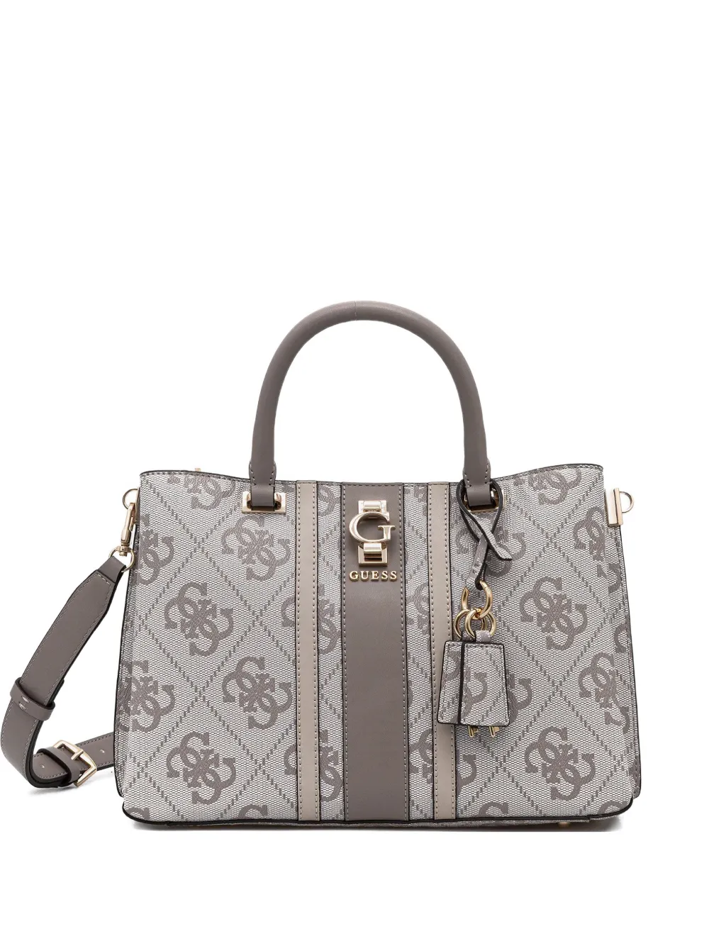 GUESS USA Erenia 4G monogram tote bag - Toni neutri