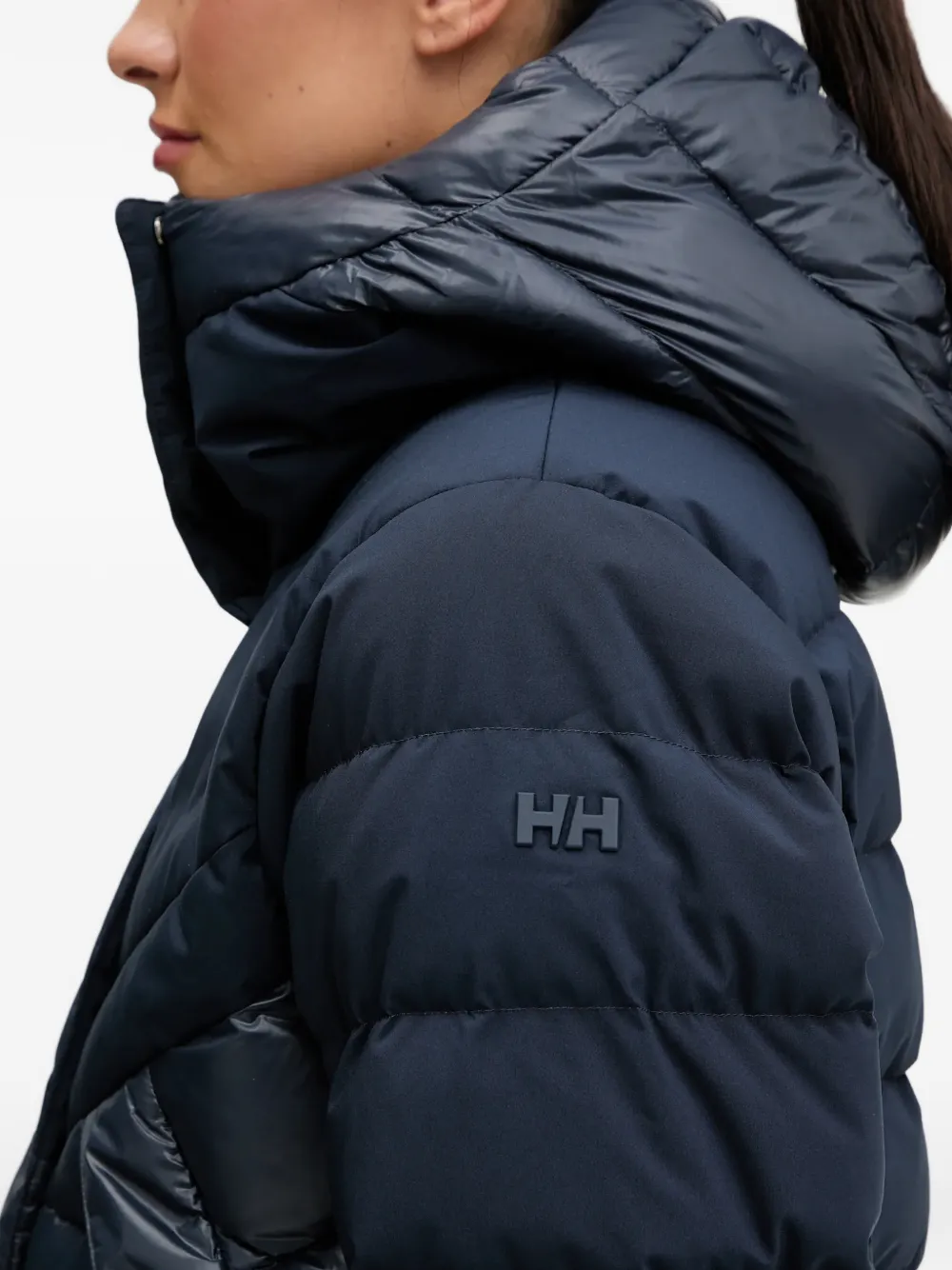 Helly Hansen Gewatteerd jack met capuchon Blauw