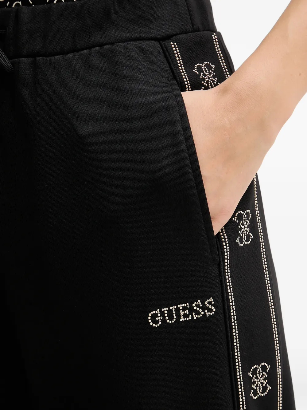 Logo Trim Track Pants