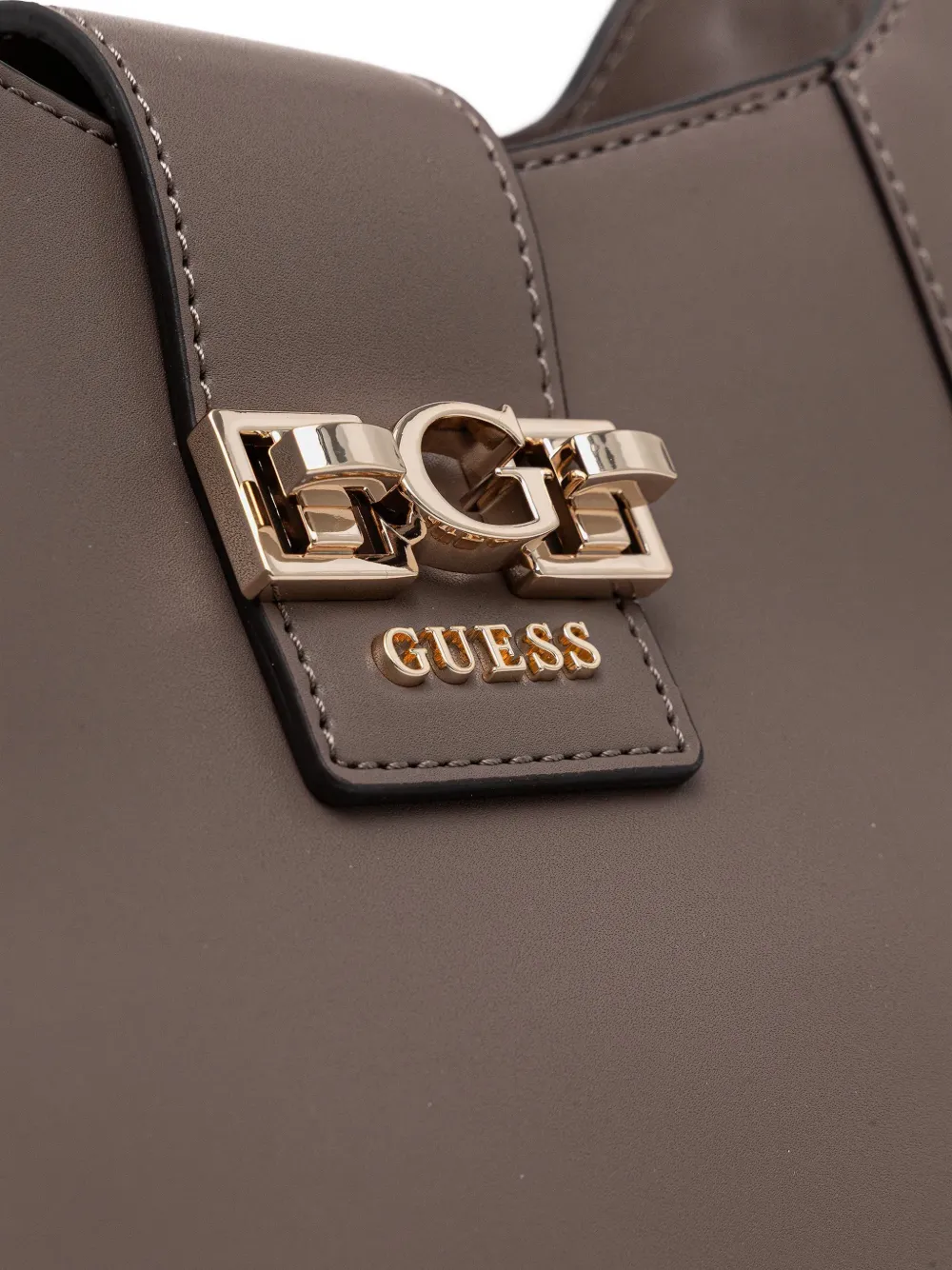 GUESS USA Schoudertas met logo Bruin
