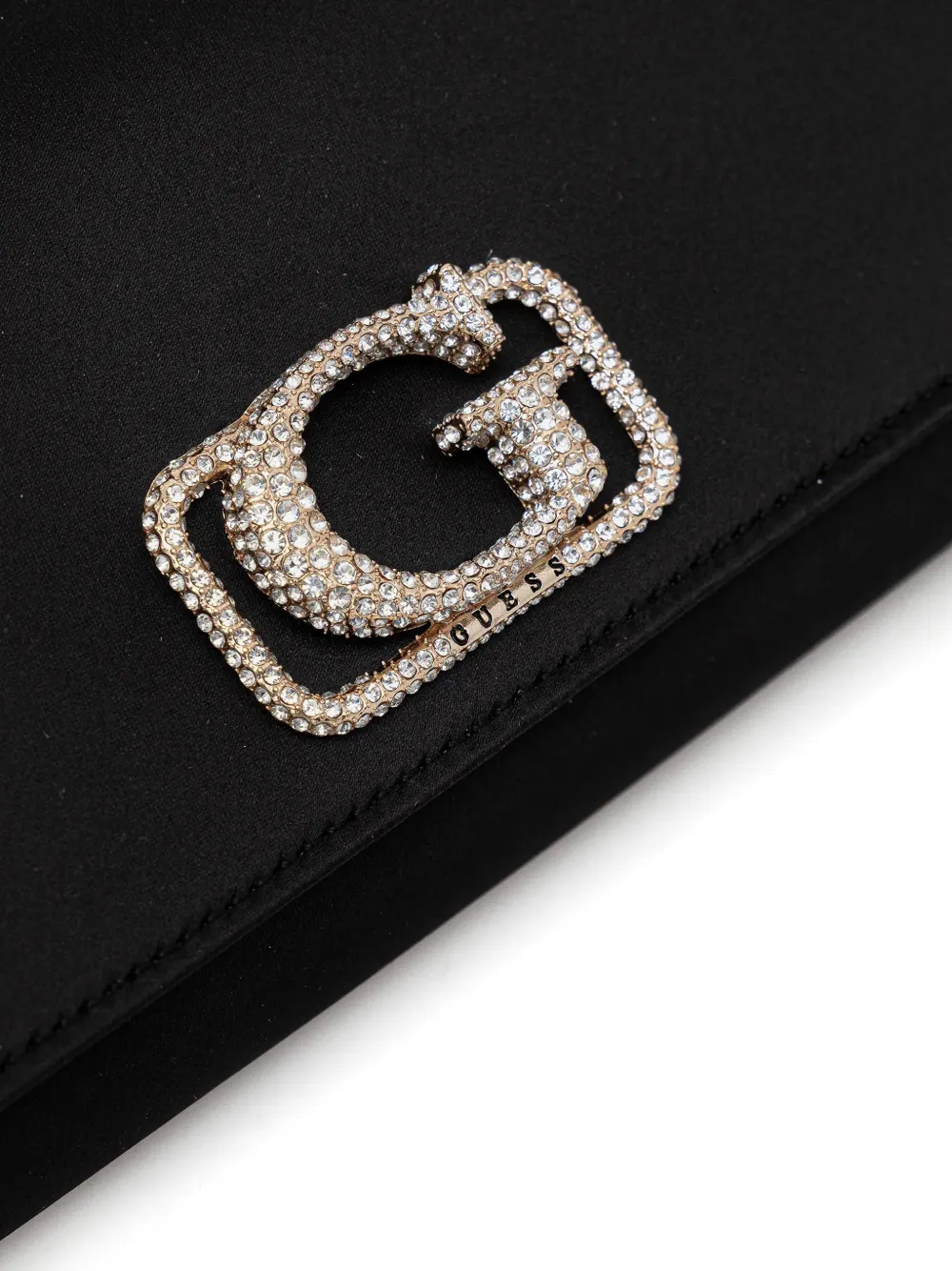 GUESS USA Zalina shopper met logodetail Zwart