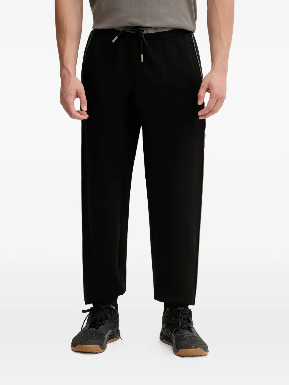 GUESS USA elasticated-waistband track pants - Nero