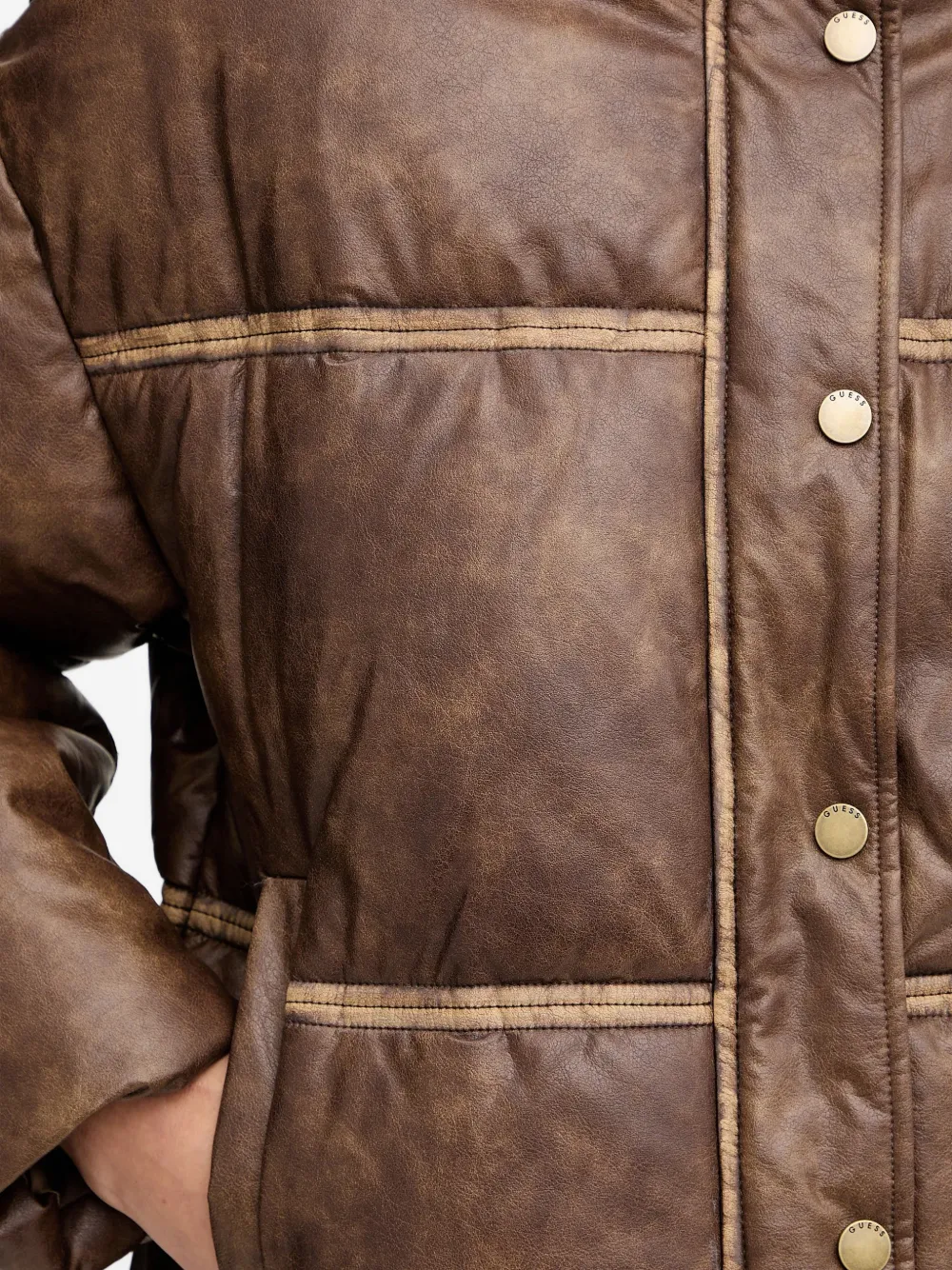 Stitched Puffer Jacket