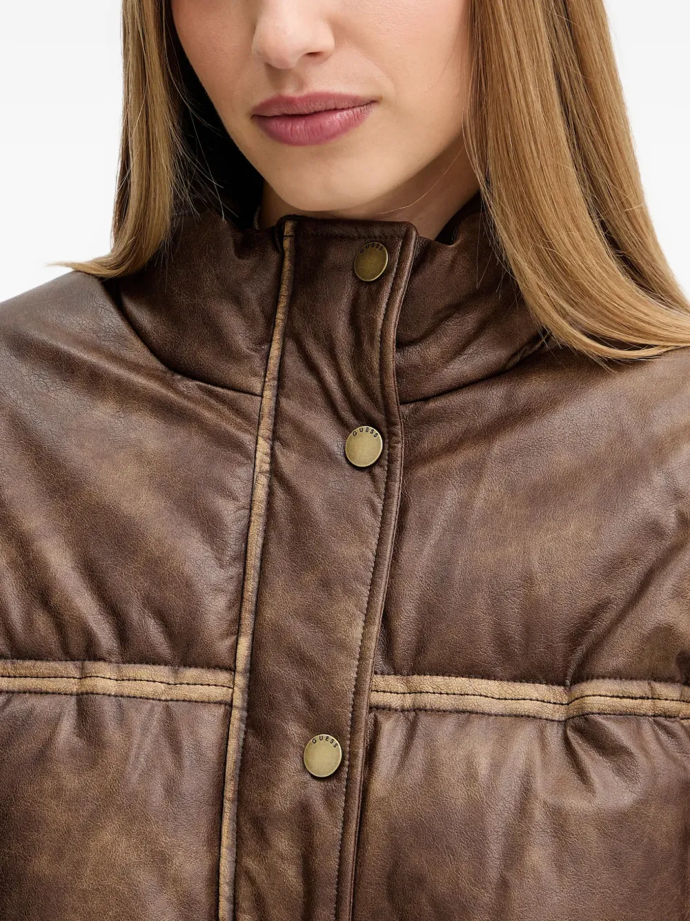 Stitched Puffer Jacket