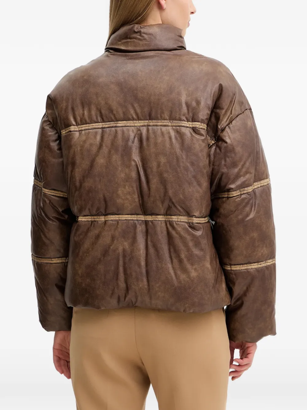 Stitched Puffer Jacket