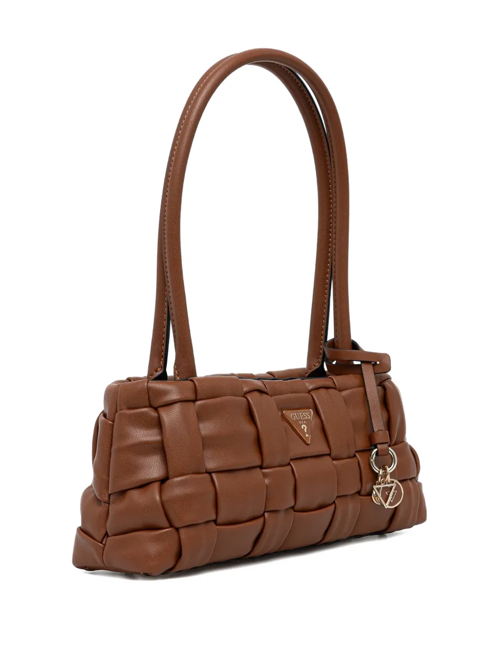 GUESS USA charm-detail shoulder bag - Bruin