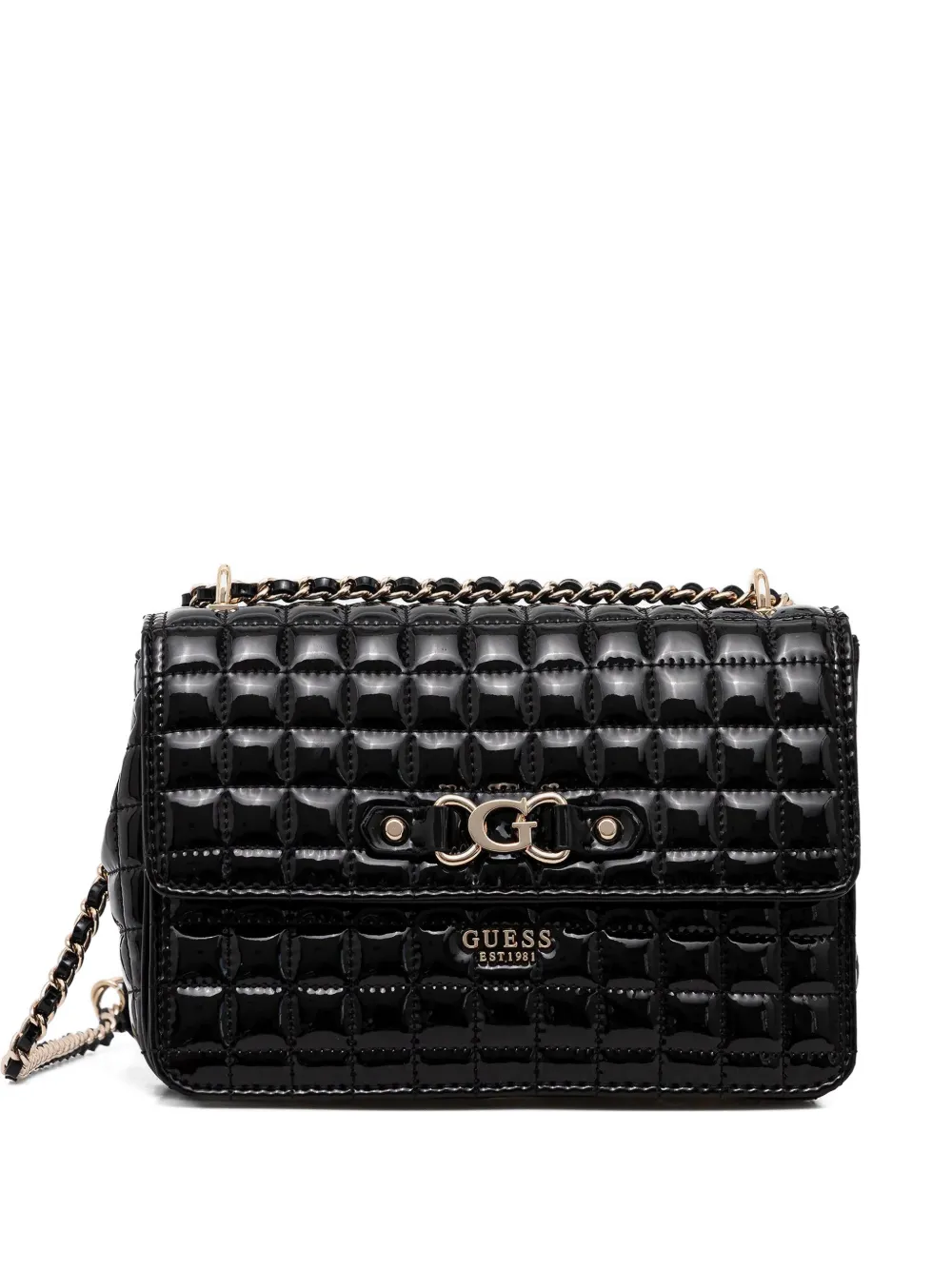 GUESS USA quilted crossbody bag - Nero