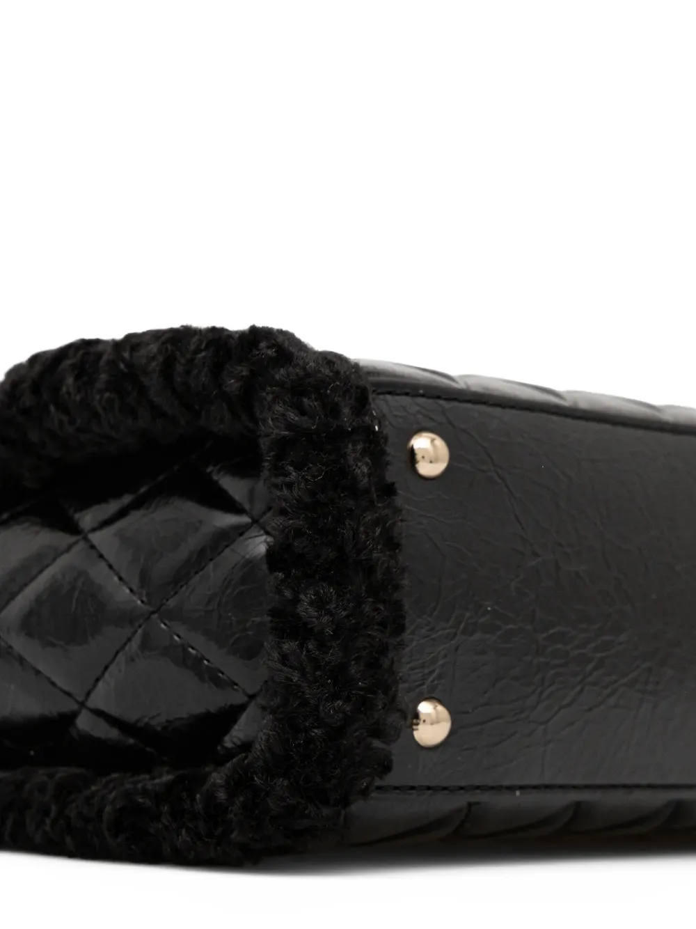 GUESS USA Cristi gewatteerde shopper Zwart