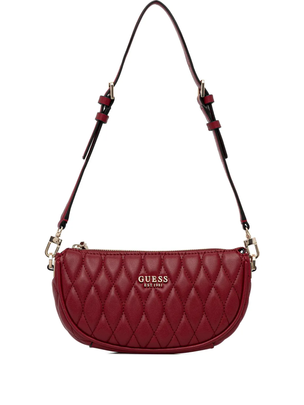 GUESS USA Valla quilted shoulder bag - Rosso