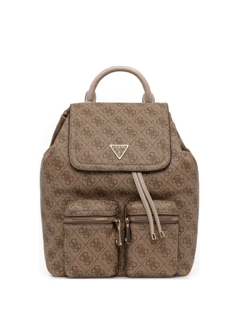 GUESS USA Manhattan monogram flap backpack