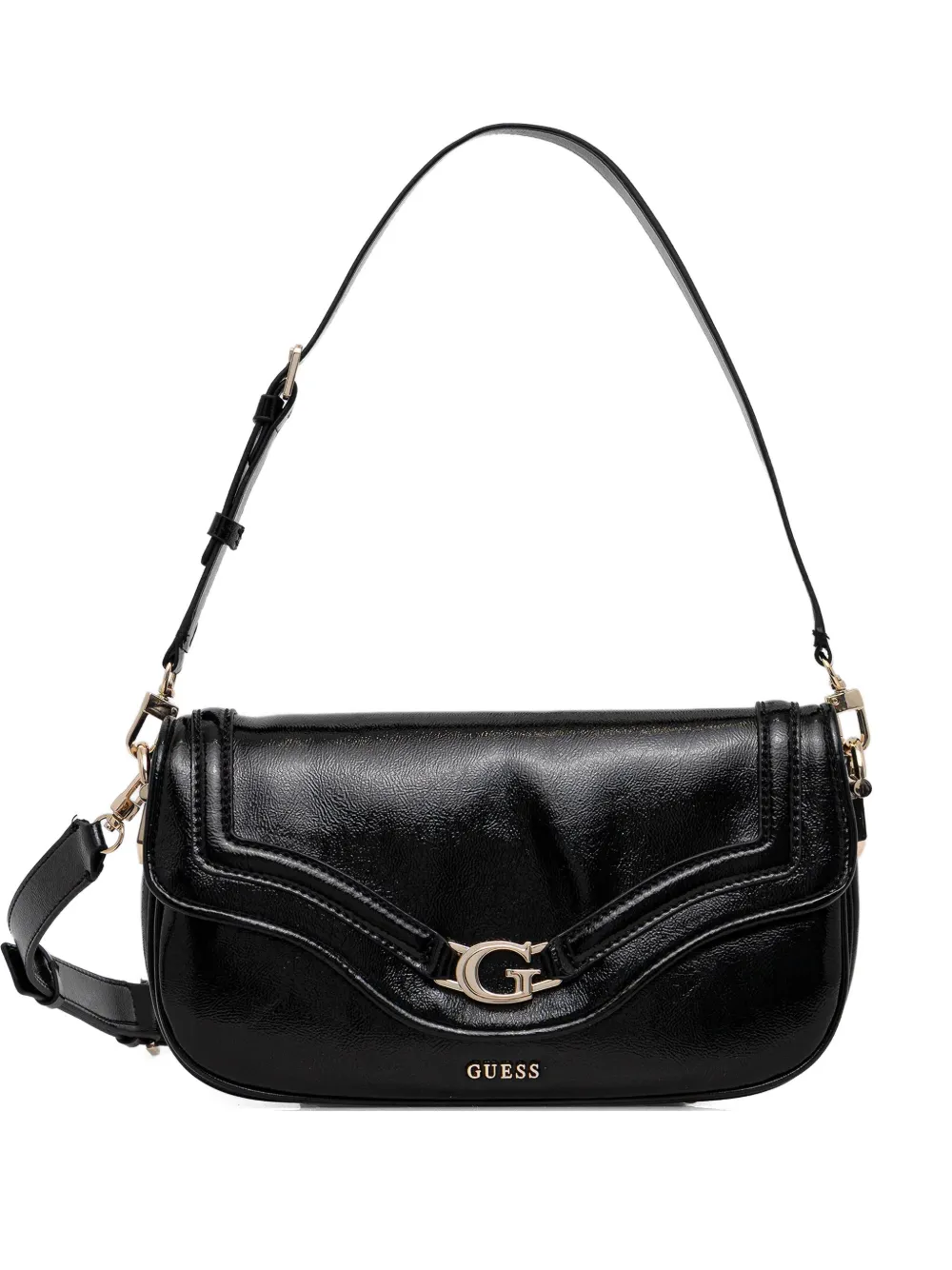 GUESS USA Dea logo-detail shoulder bag - Nero