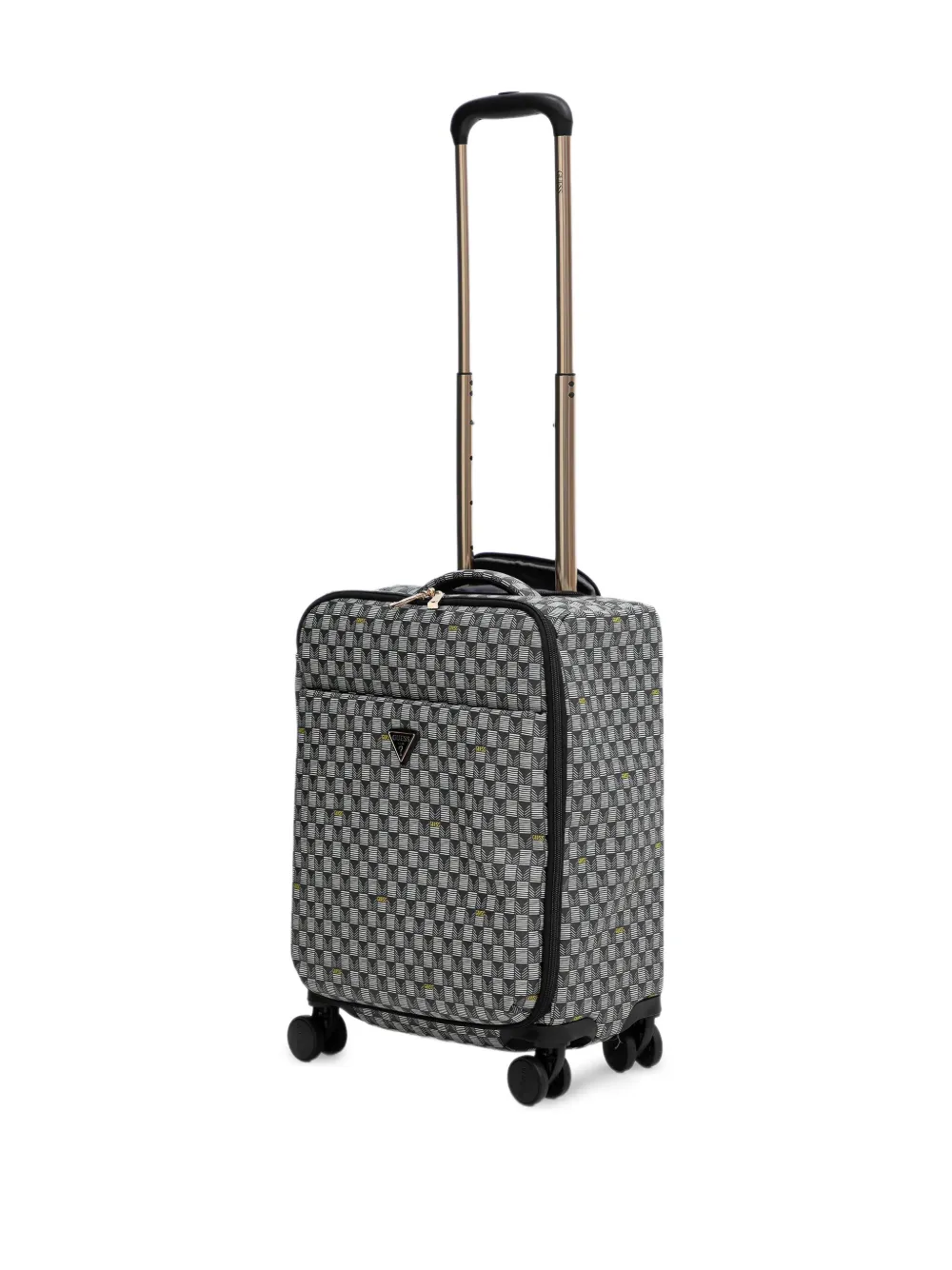 Geometric-Pattern Logo Luggage