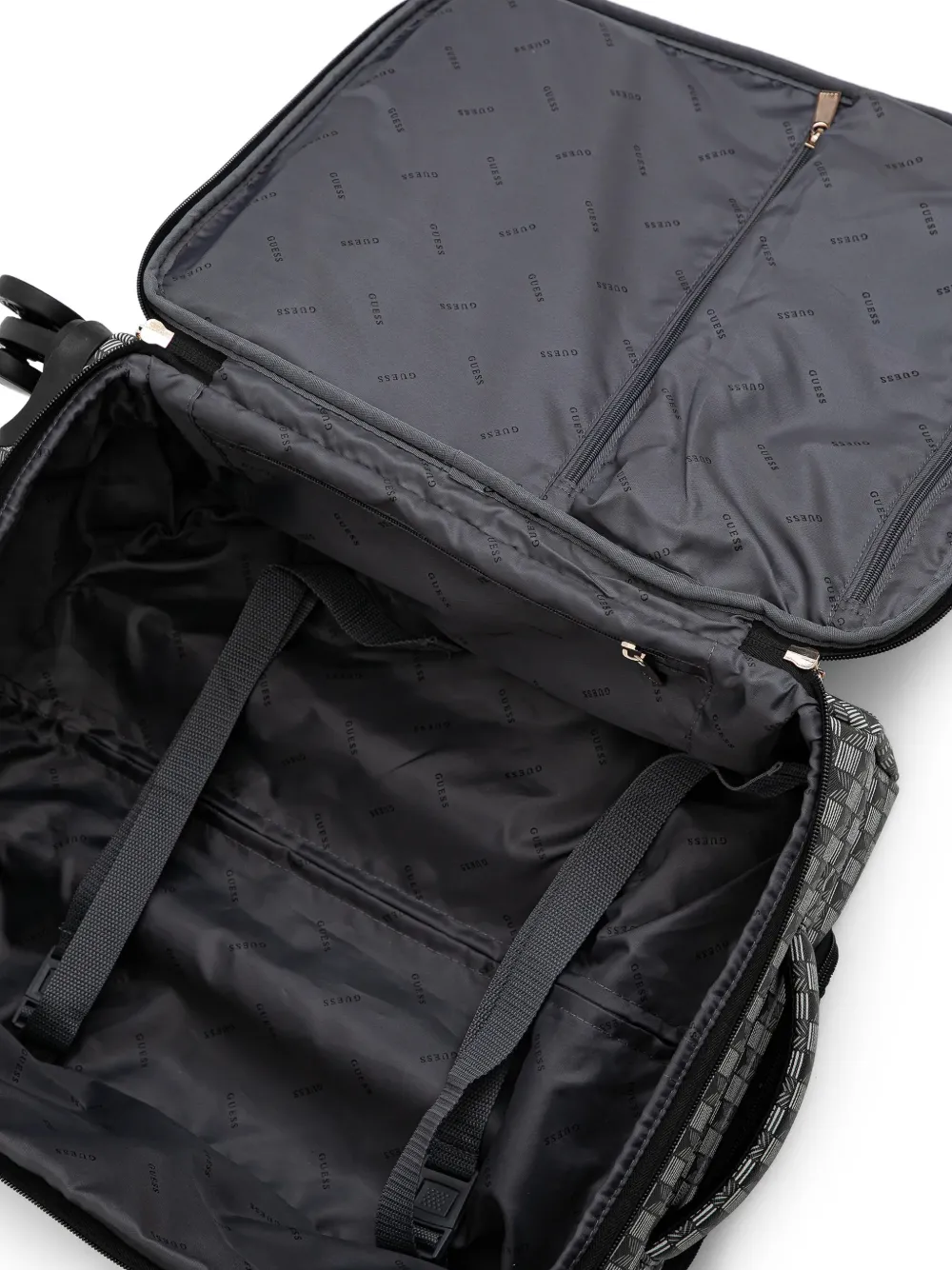 Geometric-Pattern Logo Luggage
