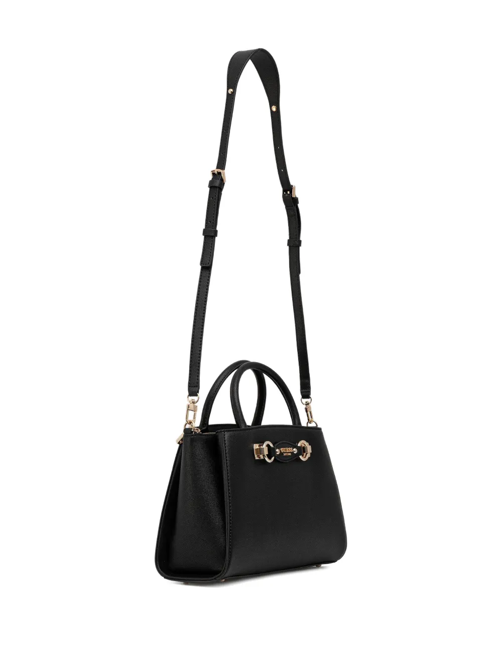 GUESS USA Mimina logo-plaque tote bag - Zwart