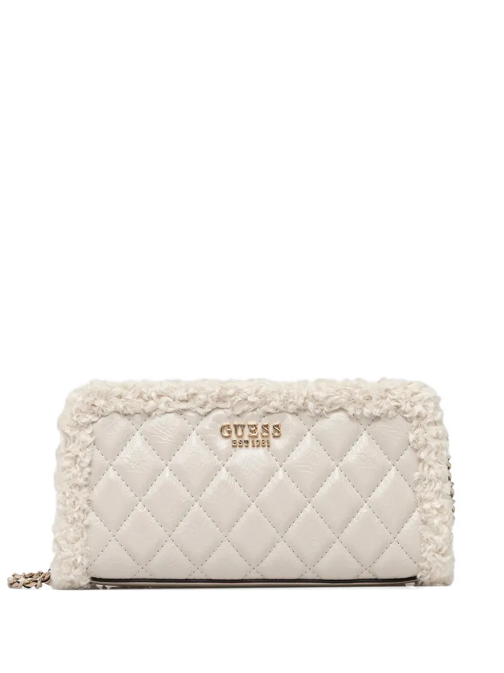 GUESS USA Cristi quilted cross body bag - Toni neutri