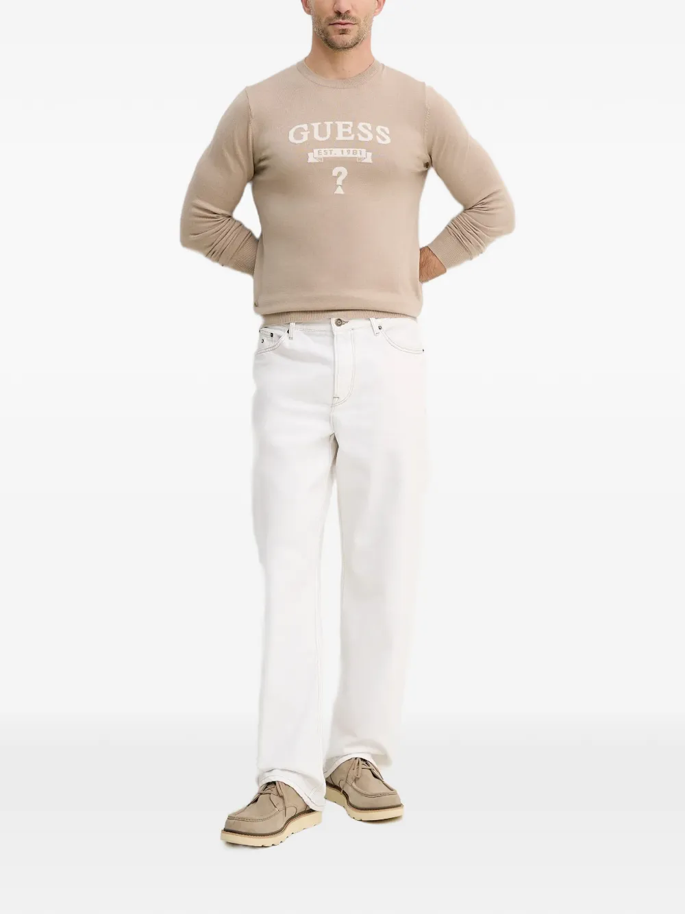 GUESS USA logo knitted sweater | Suéteres | Image 2