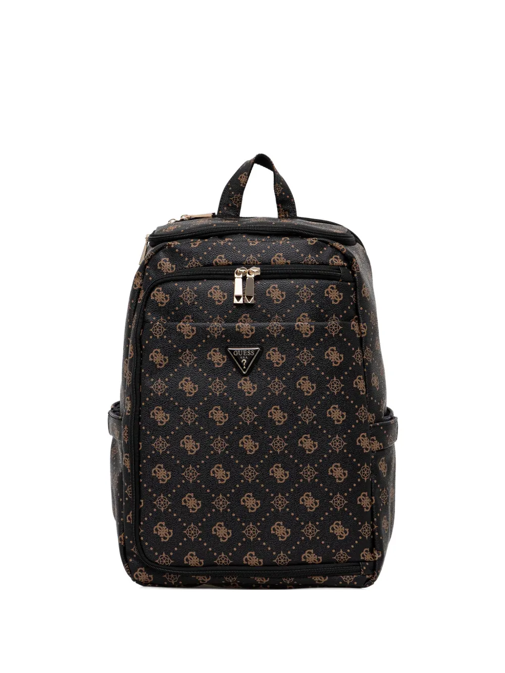 GUESS USA Silia 4G monogram logo backpack - Marrone