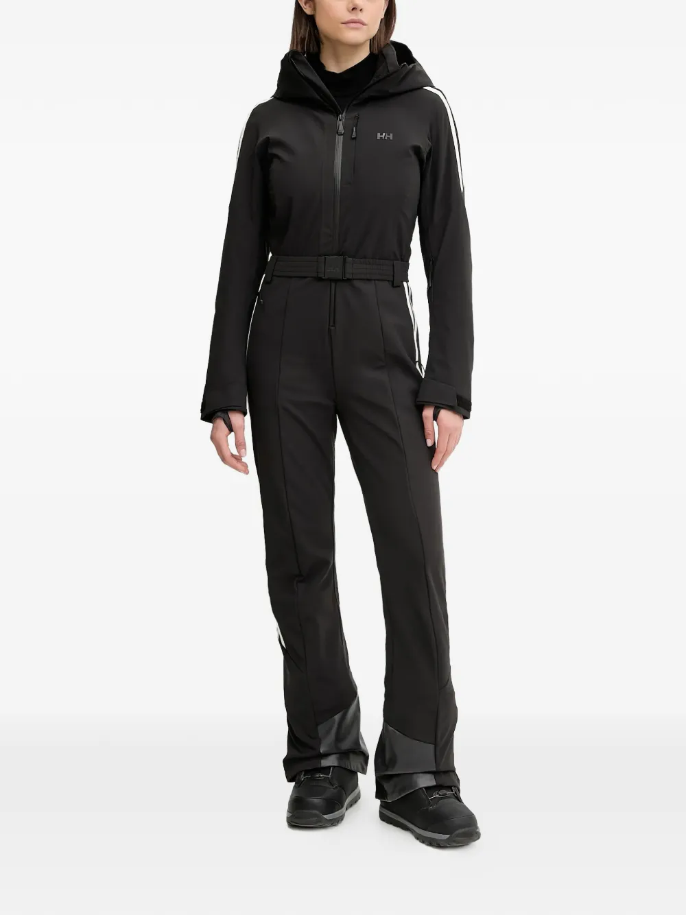 Helly Hansen hooded belted ski suit - Nero