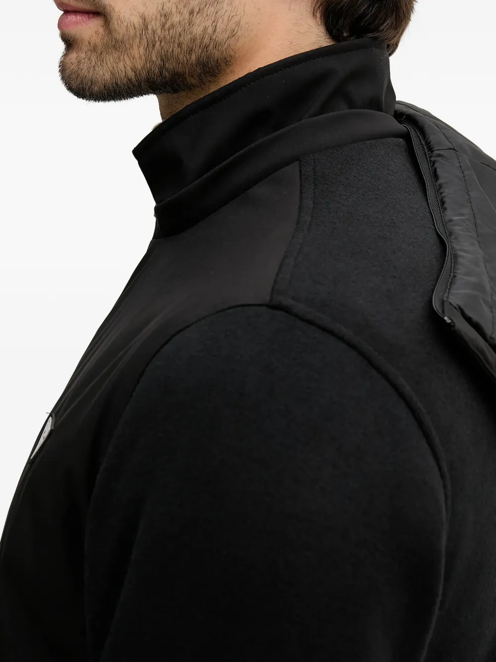 GUESS USA Jack met capuchon en rits Zwart