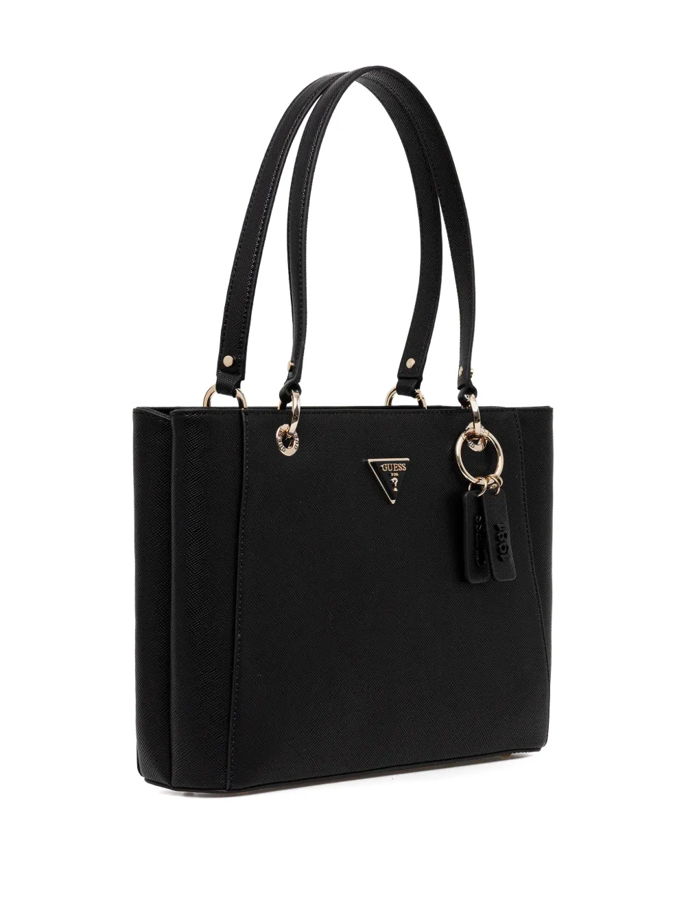 GUESS USA Noelle II shopper met logoapplicatie Zwart