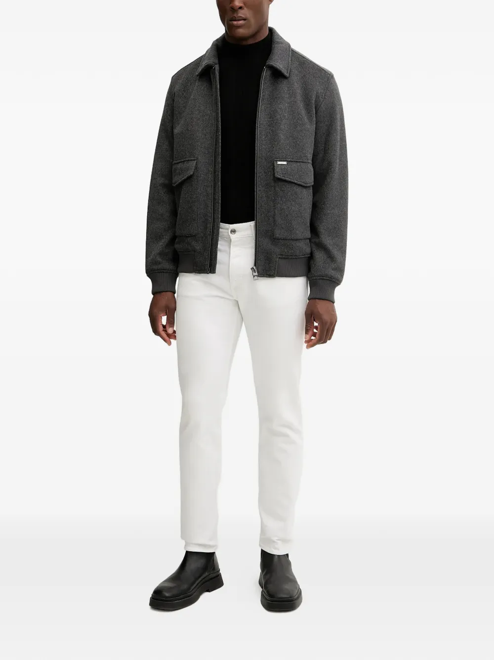 GUESS USA Melton Hemdjacke mit Reißverschluss | Hemdjacken | Image 2