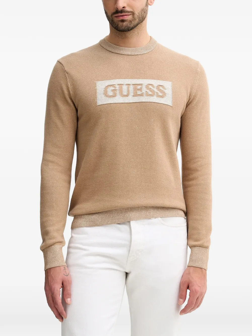 GUESS USA logo-detail sweater | neutro | Image 1