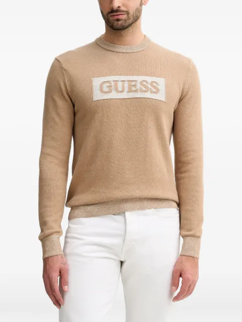 GUESS USA suéter con detalle del logo